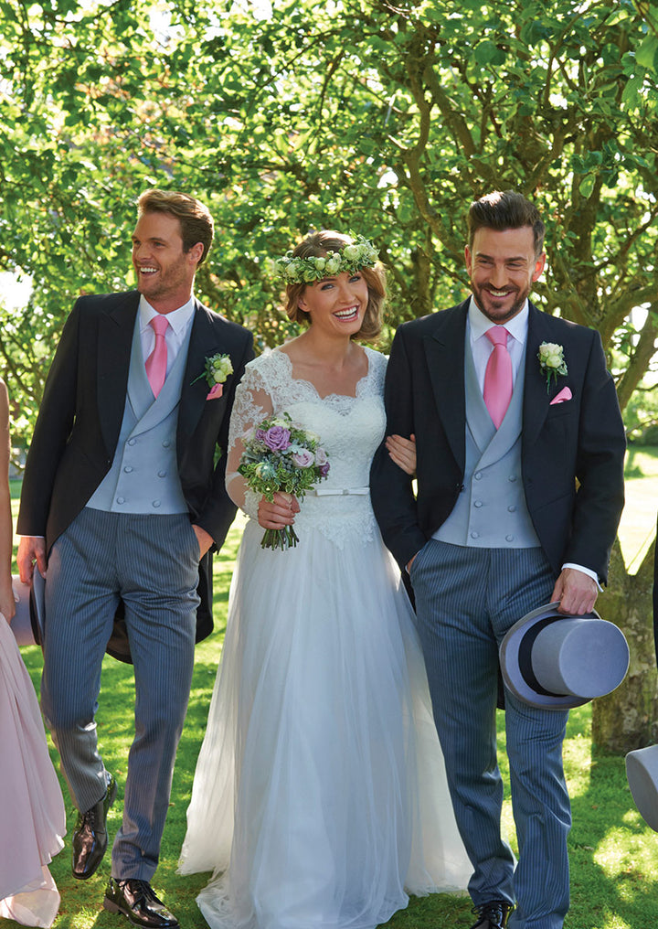 Wedding suit hire Men's wedding outfits Groomswear in Cheltenham