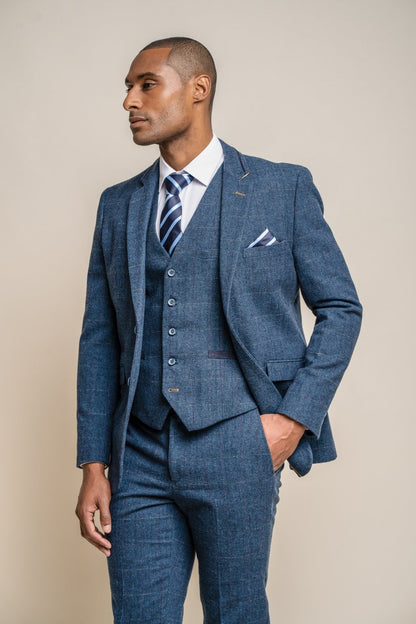 Carneigi blue tweed purchase only