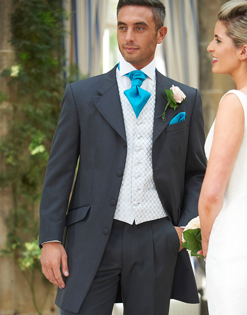 Charcoal Edwardian Morning Suit