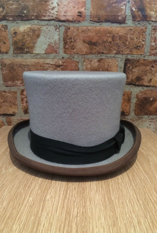 Grey top hat