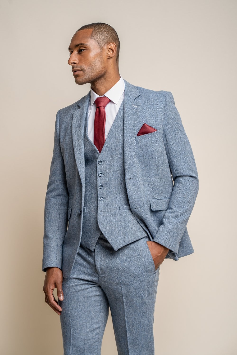 light blue tweed purchase only